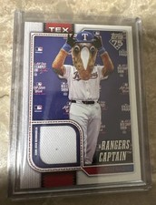 2026 Topps Series 1 Celebration Rangers Captain Mascot Relic Game Used SSP