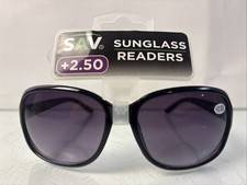 SAV Sunglass Readers 2.50 Bifocal Reading Sunglasses UV Protection
