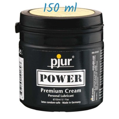 Lubrificante anale vaginale crema per pjur 150 ml power a base acqua silicone