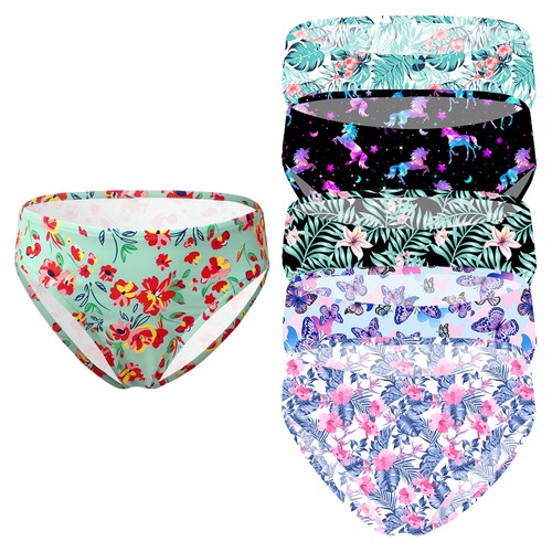 Girls Kids Seamless Briefs Underwear Underpants for Ballet Dance Gymnastics - Picture 2 of 92