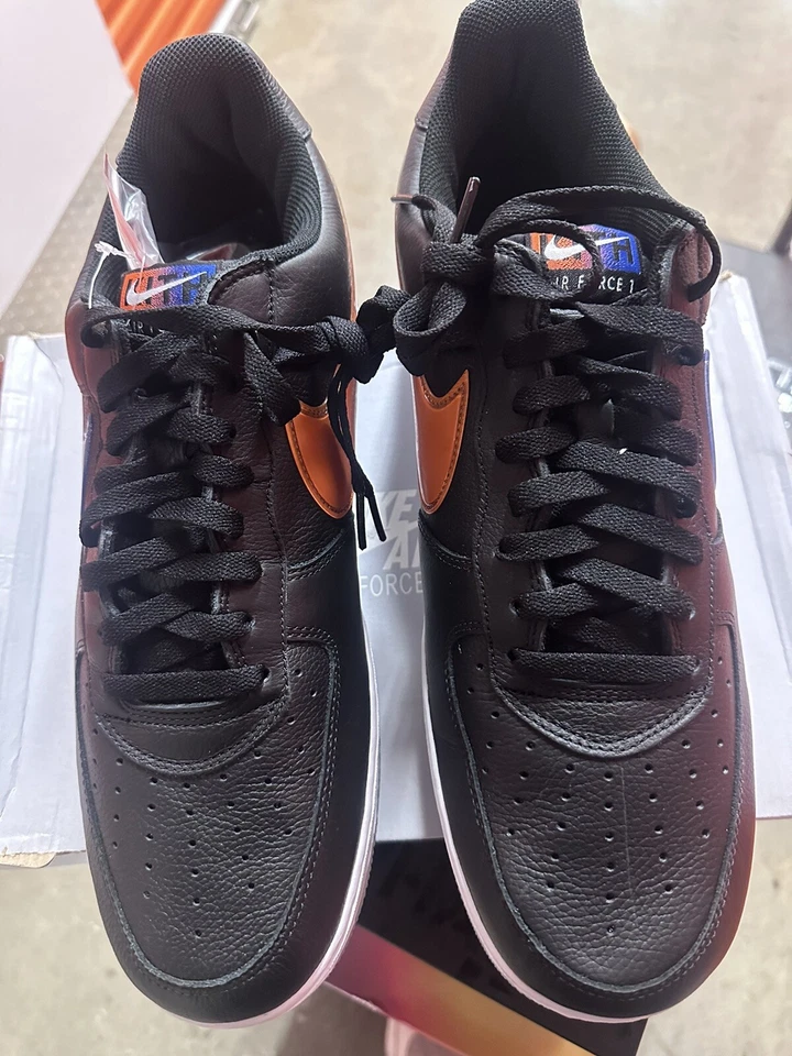 Nike Air Force 1 Low Kith Knicks Away Negro Jordan Yeezy LOX Foto 3 de 4