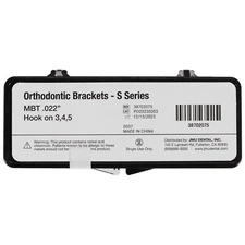 JMU Standard MBT Brackets, S Series, 0.022", 20/Pk