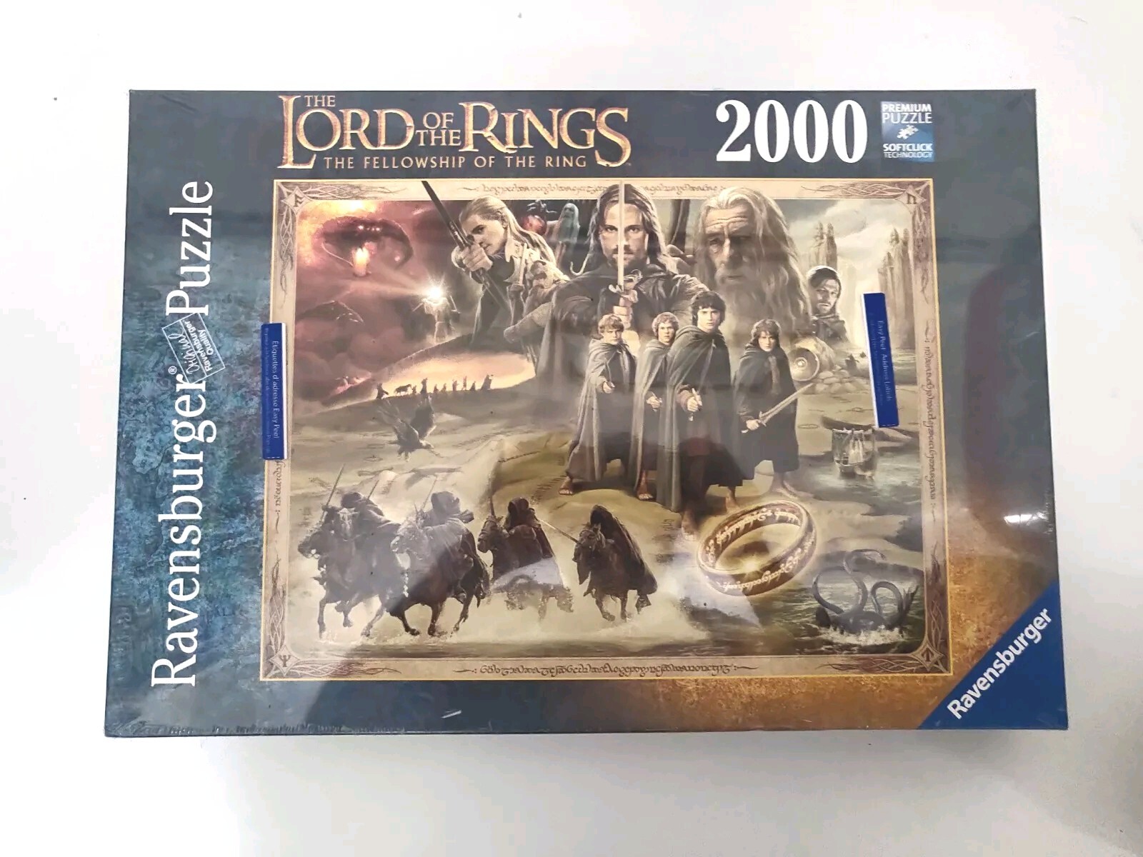 NEW Sealed Ravensburger Lord of The Rings: Fellowship of The Ring 2000