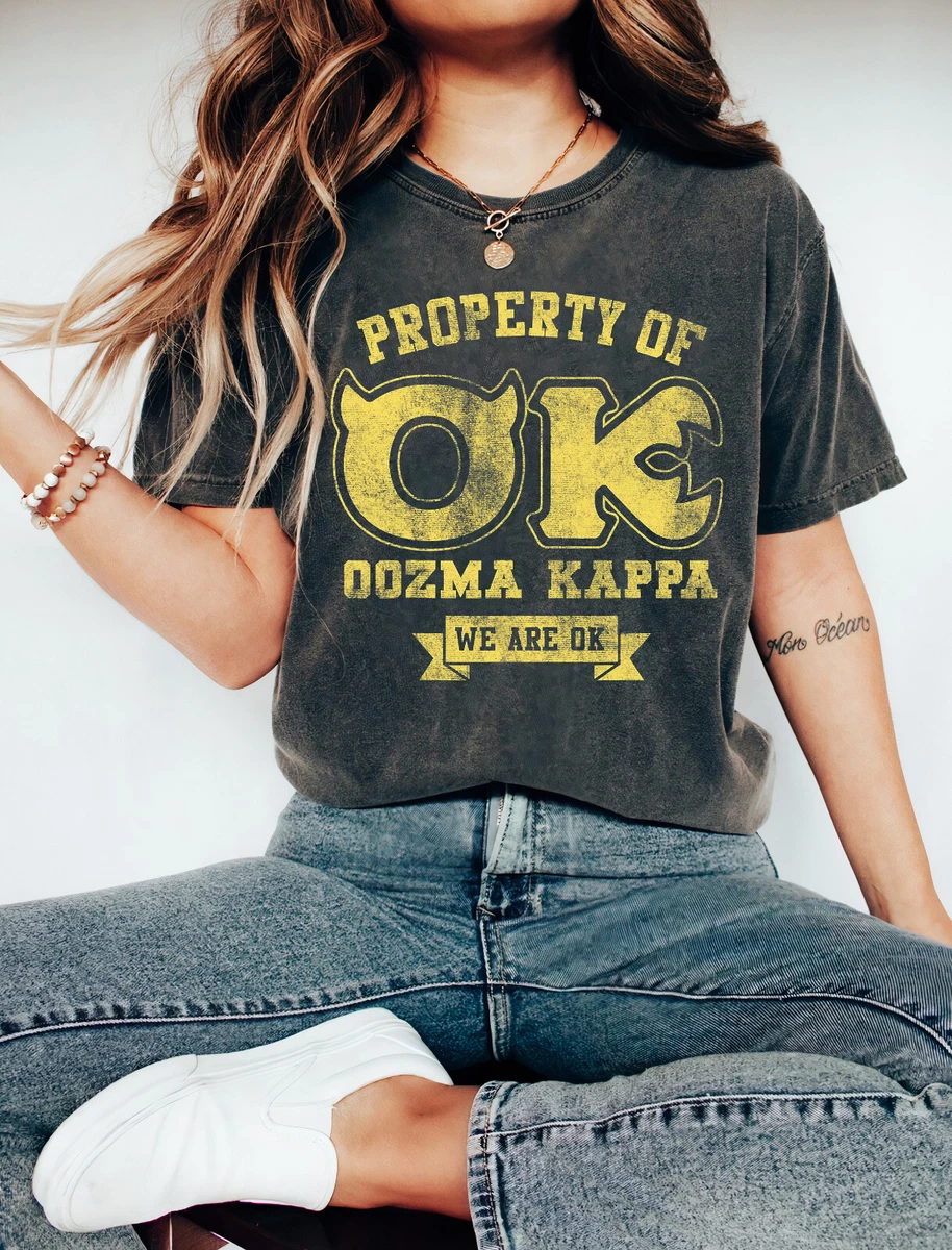 OK Kid Property 290049 University eBay | Logo Monsters Of Shirt Shirt Unisex Disney