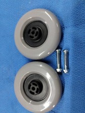 lumex 3" fixed walker wheels Model 603630A 1 pair
