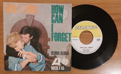BEN E. KING / HOW CAN I FORGET - 7'' (Italien 1963 - Atlantik)