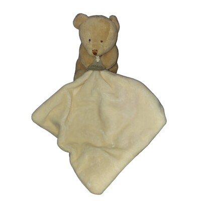 Doudou Et Compagnie Tan Beige Teddy Bear Lovey Plush 3.5''