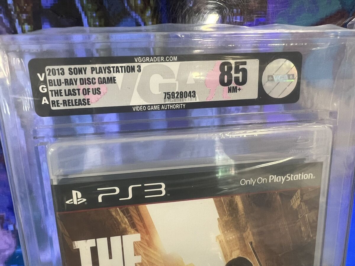 2013 PS3 The Last of Us Graded VGA 85 NM+ WATA 9.6? High