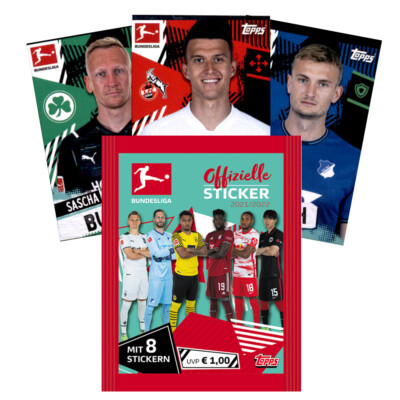 Topps Bundesliga Einzelsticker 2021/22 Nr. 165-319 zum aussuchen/to choose