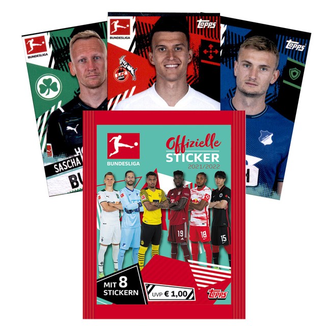 Topps Bundesliga single sticker 2021/22 No. 165-319 to choose from/to choose- Topps Bundesliga single sticker 2021/22 No. 165-319 to choose from/to choose-