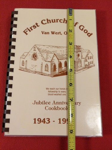 First Church Of God 1943-1993 Cookbook Van Wert Ohio - Afbeelding 5 van 11