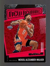 2019-20 STATUS NEW BEGINNINGS TMALL RED #4 NICKEIL ALEXANDER-WALKER PELICANS