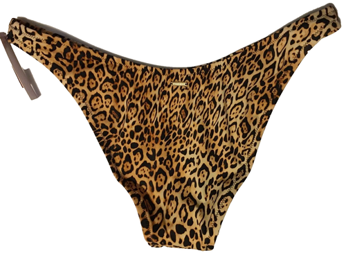 Victoria's Secret Swim Leopard Animal Escondido Brazilian Swim Bottom Size L NWT - Picture 7 of 16