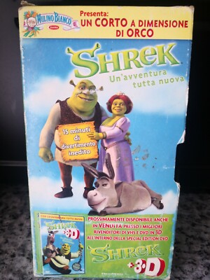 Shrek ein brandneues Abenteuer - Vhs -2004 - Dream Works -F 
