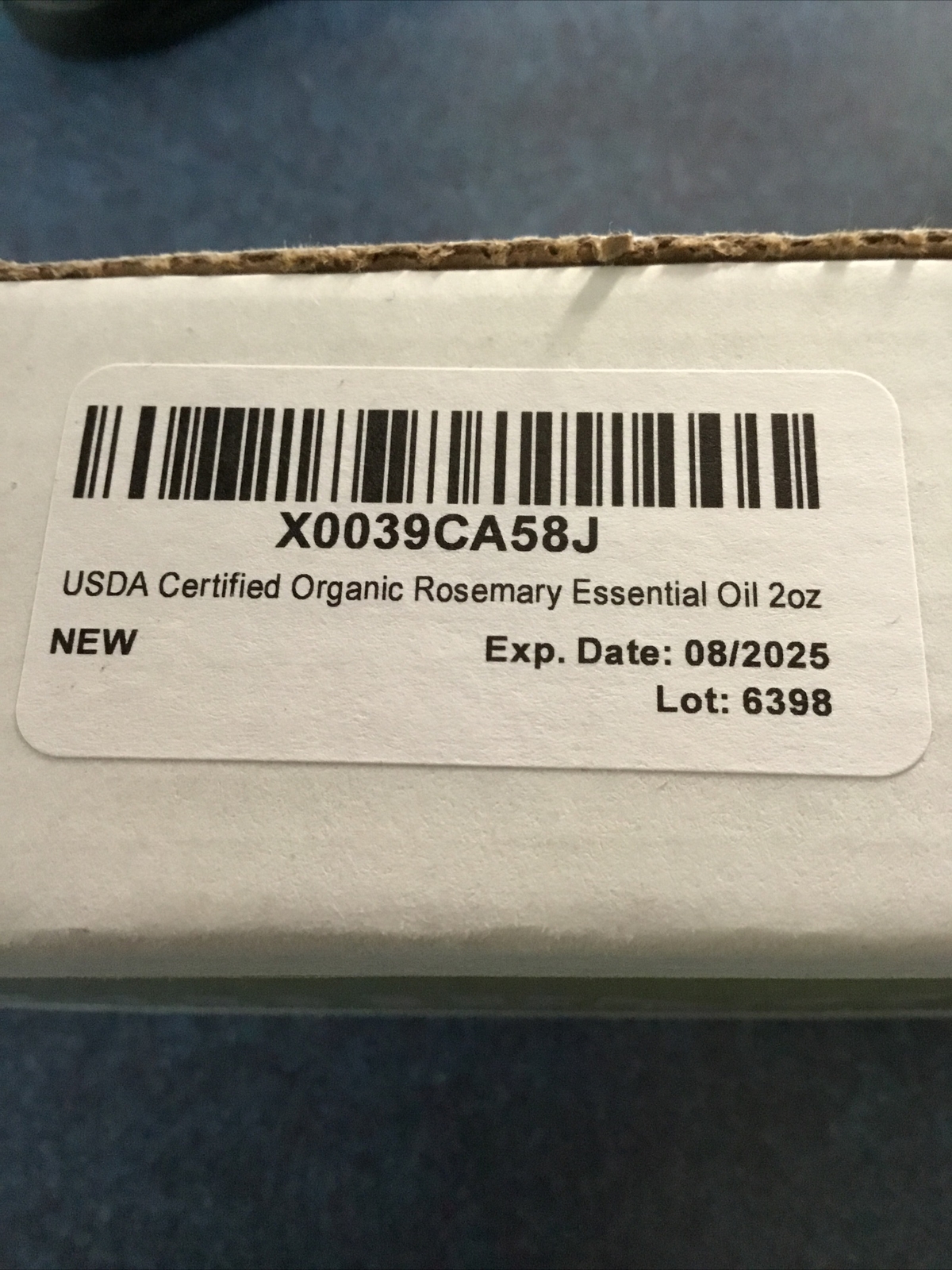 UpNature USDA Certified Organic Rosemary Essential Oil 100 Percent Pure 2oz