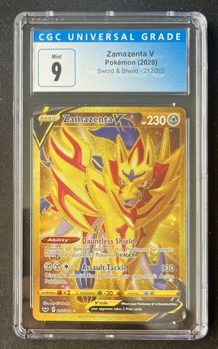 Zamazenta V graded CGC 9 for sale on eBay