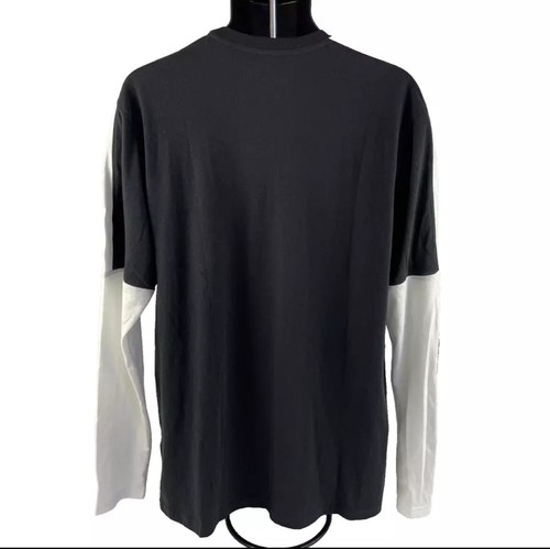 Under Armour Northwestern Wildcats Black Long Sleeve Loose T-Shirt Tee Mens XL - Picture 2 of 7