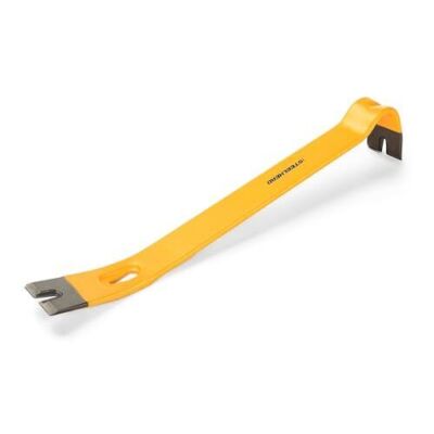 STEELHEAD 15'' Heavy-Duty Flat Pry Bar,Integrated Nail Puller,Rust & Corrosion  