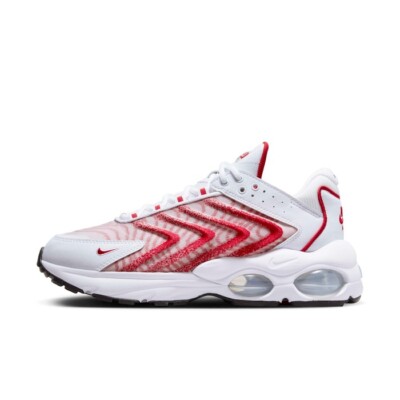 Nike Air Max TW DQ3984-104 Sneaker Men's White Red Lace Up Casual