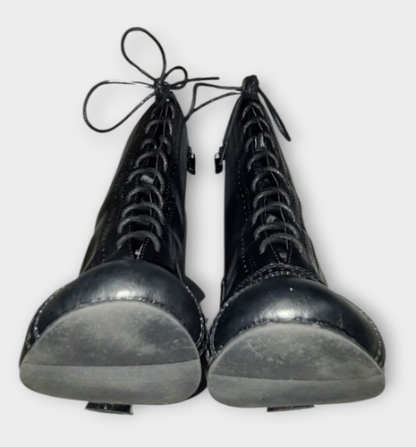 Ellie 2.5" Heel Victorian Bootie Women Shoes Boots 253/SARAH Size US 7 Black - 第 6/9 張圖片