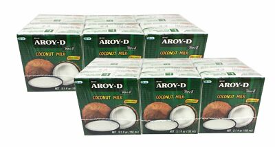 [ 12x 150ml ] AROY-D Kokosmilch Kokosnussmilch Cocosmilch