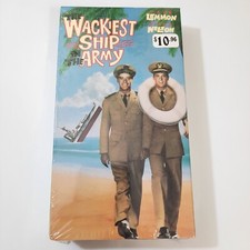 The Wackiest Ship In The Army VHS Tape Movie 1991 New Jack Lemmon Ricky Nelson