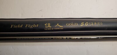 BANAX GOLD 50 5.0 Meter 16 Feet Fishing Rod Pole Carbon Fiber Modulus  Graphite | eBay