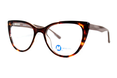 NEW MODERN OPTICAL CHARLEE BROWN TORT. AUTHENTIC EYEGLASSES FRAMES 50-20-140MM