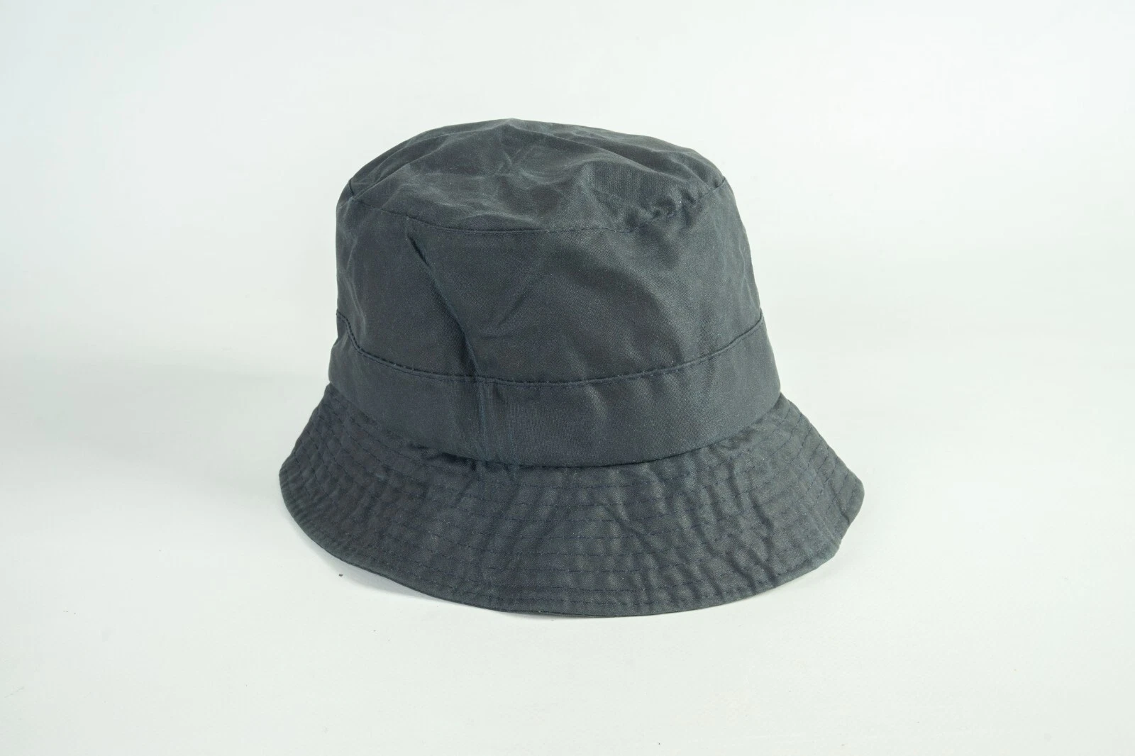 Barbour Bucket Waxed Navy Navy Blue Men's Cap Hat Size M (S)