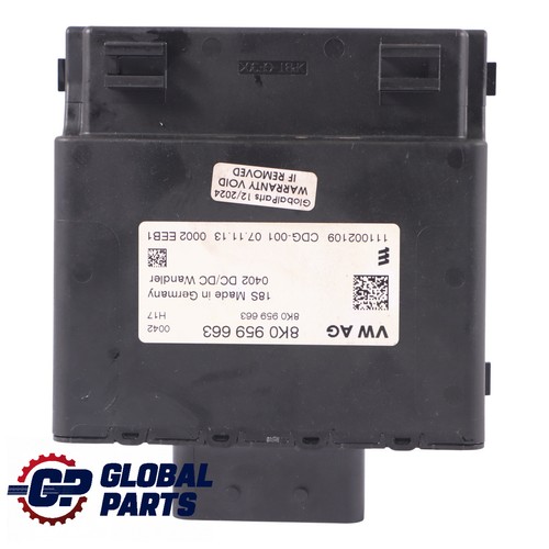 Audi Q3 8U A3 8P A6 C7 Spannungs Stabilisator Wandler Steuer Modul 8K0959663D
