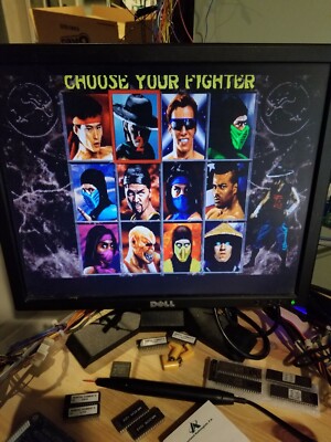 MORTAL KOMBAT 2 PCB JAMMA ARCADE CHALLENGER HACK ROM SET!!!!! MIDWAY