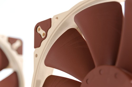 NF-A20 FLX Ventilateur Silencieux Haut de Gamme 3 Broches 200x30 mm Marron - Photo 6/7