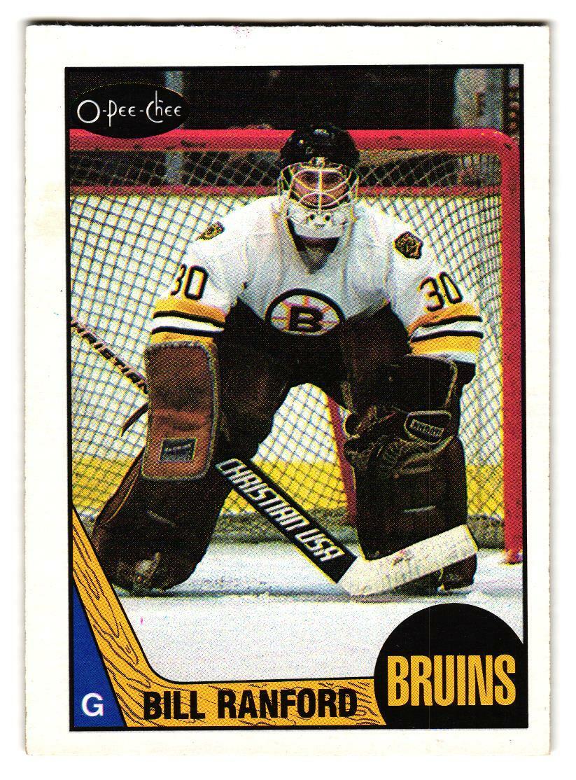 Bill Ranford RC 1987-88 OPC O-Pee-Chee #13 SKU#13391