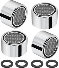Litoexpe 55/64 Inch Faucet Aerator 4 PCS, Kitchen Sink Aerator Replacement Parts