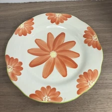 Two Harry And David 11” Flower Plates