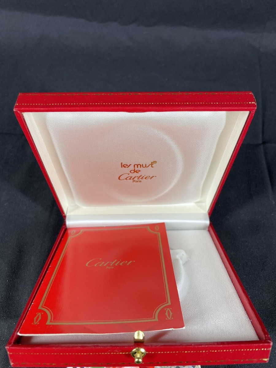 Le Must De CARTIER Picture Frame Red Box & Outer Box | eBay