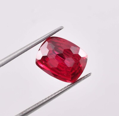 11 x 9 mm Very Rare Natural 6.45 Ct Red Painite Burmese Facet GIT CertifiedGem