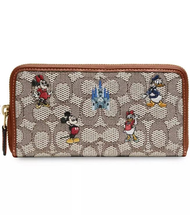 COACH Disney X Mickey Mouse And Friends Wallet NEW 2022 eBay