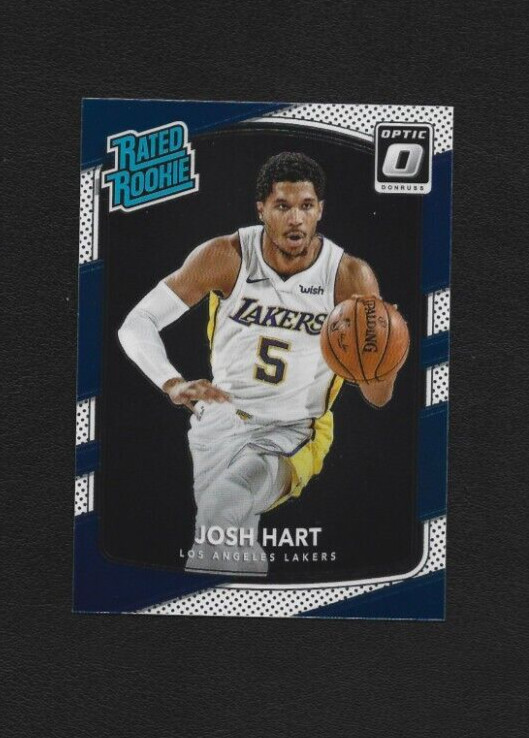 2017-18 Panini Donruss Optic Josh Hart Rated Rookie #171 - Los Angeles Lakers