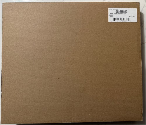 6 LP RED & BLUE VINYL BEATLES FACTORY SEALED SHIPPING CASE 1962-1966 1967-1970