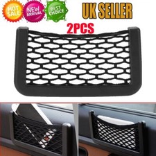 2 X Van Truck Car Net Mesh Storage Bag Pocket Organizer Holder Phone/Wallet