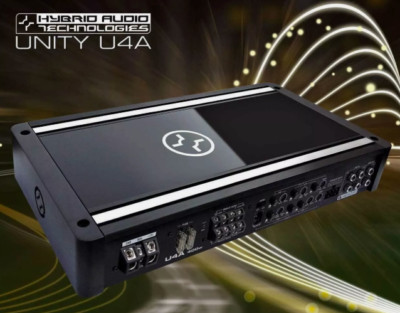 BRAND NEW HYBRID AUDIO U4A 4 channel Amplifier USA ENGINEERED SOUND QUALITY