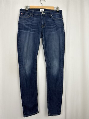 Hudson Krista Super Skinny Stretch Jeans Size 28 Dark Wash Measured 30x30