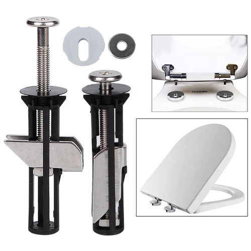 2/4PCS Heavy Duty Toilet Seat Fastener Bolt kit, Universal Toilet Seat Bolt GT - Picture 11 of 20
