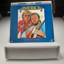 America-Laserdisc Music Video 12" Band Performs Live in Central Park Great Vid