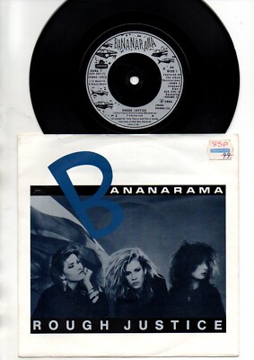   BANANARAMA ~ Rough Justice   Vinyl 7'' Single ...,, VG+