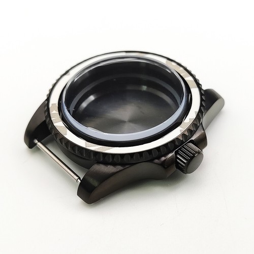 Funda de reloj de acero inoxidable de 40 mm con espejo de zafiro para movimiento NH35 - Imagen 26 de 26