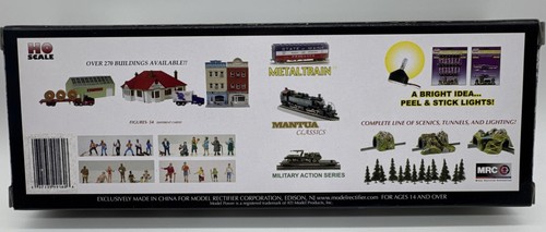 HO Scale US ARMY 50' Flat Car with PATTON W/M-47 TANK Model Power NIB 99160 New - Picture 8 of 10