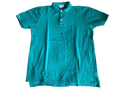 Posten 4 Vintage Neu aus altem Lagerbestand GAP 1980er 80er-90er Herren adrette S/S Baumwolle Poloshirts XL neu ohne Etikett - Bild 11 von 13
