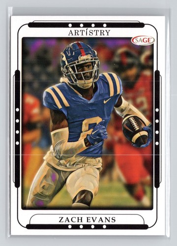 2023 SAGE FOOTBALL Artistry Pick Your Cards - Picture 52 of 61